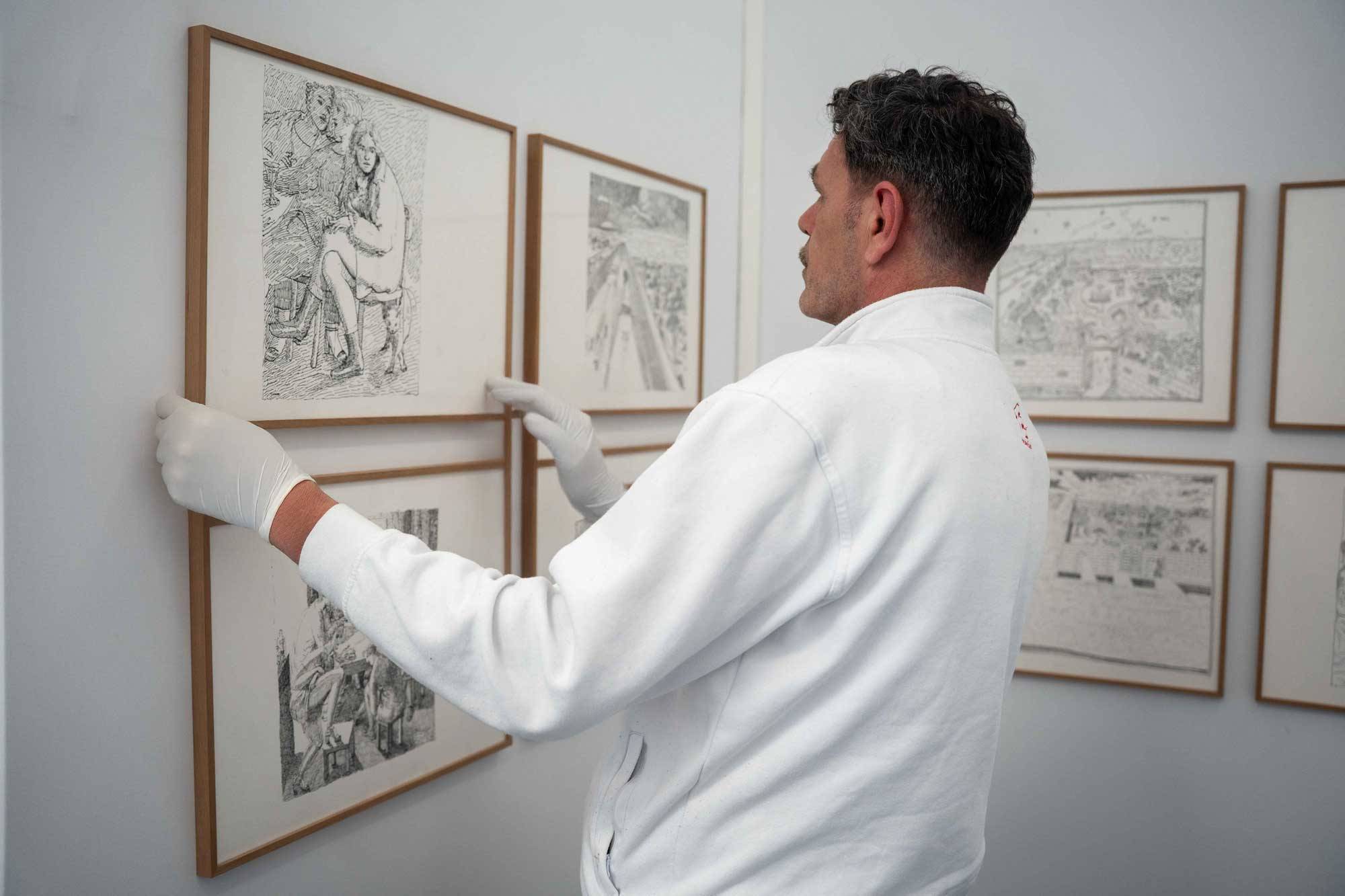 Installation de dessin